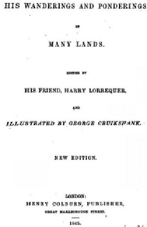 [Gutenberg 32424] • Arthur O'Leary: His Wanderings And Ponderings In Many Lands